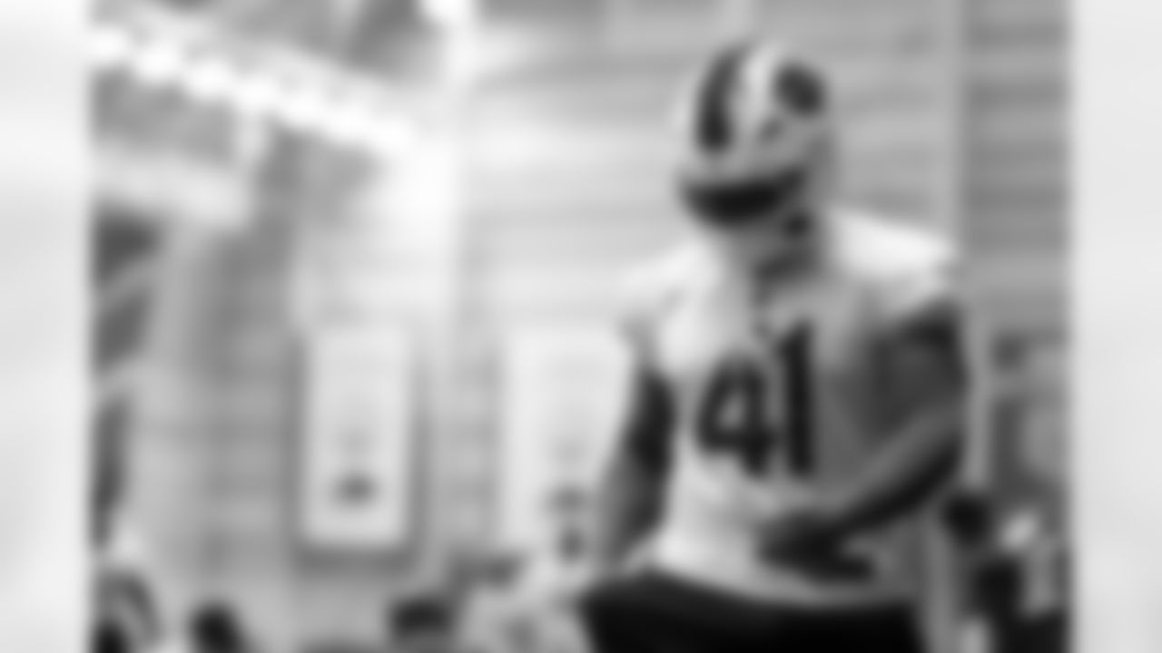 Reggie Gilliam (41). Buffalo Bills Week 12 Practice, November 18, 2025 at Buffalo Bills Training Center.