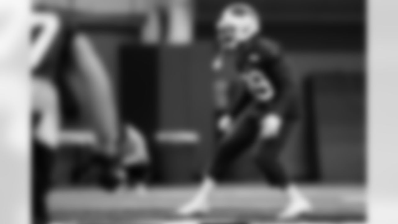 Cam Lewis (39). Buffalo Bills Week 15 Practice, December 12, 2025 at Buffalo Bills Training Center.