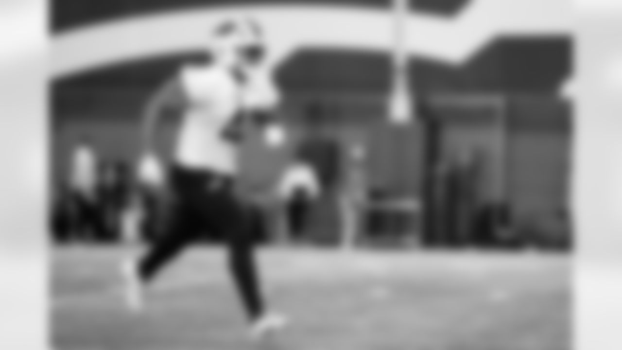 Reggie Gilliam (41). Buffalo Bills Wild Card Week Thursday Practice, January 08, 2026 at Buffalo Bills Training Center.