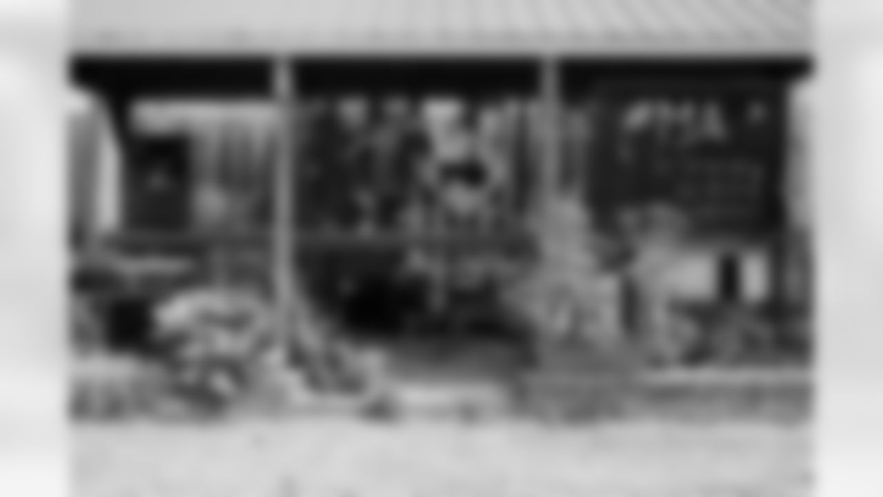 The Bills Foundation presented a $100,000 check to Massachusetts Avenue Project in support of the Growing Green: Youth Employment program.