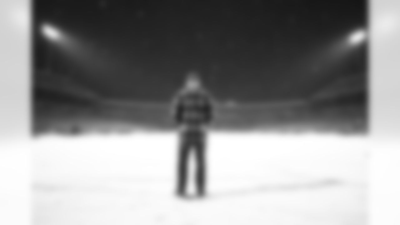 Buffalo Bills head coach Sean McDermott takes a long look around Highmark Stadium, January 03, 2026.