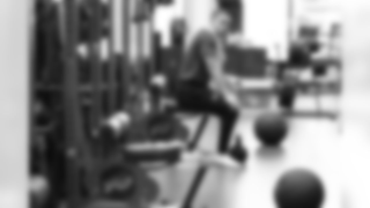 Taron Johnson. Buffalo Bills Phase One of voluntary off-season workouts, April 22, 2025 at the Buffalo Bills Training Center.