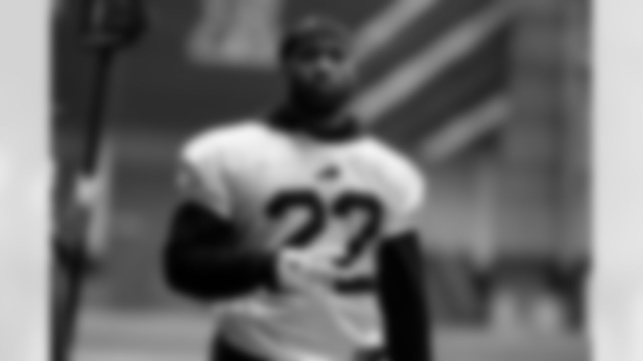 Ray Davis (22). Buffalo Bills Week 13 Practice, November 26, 2025 at Buffalo Bills Training Center.