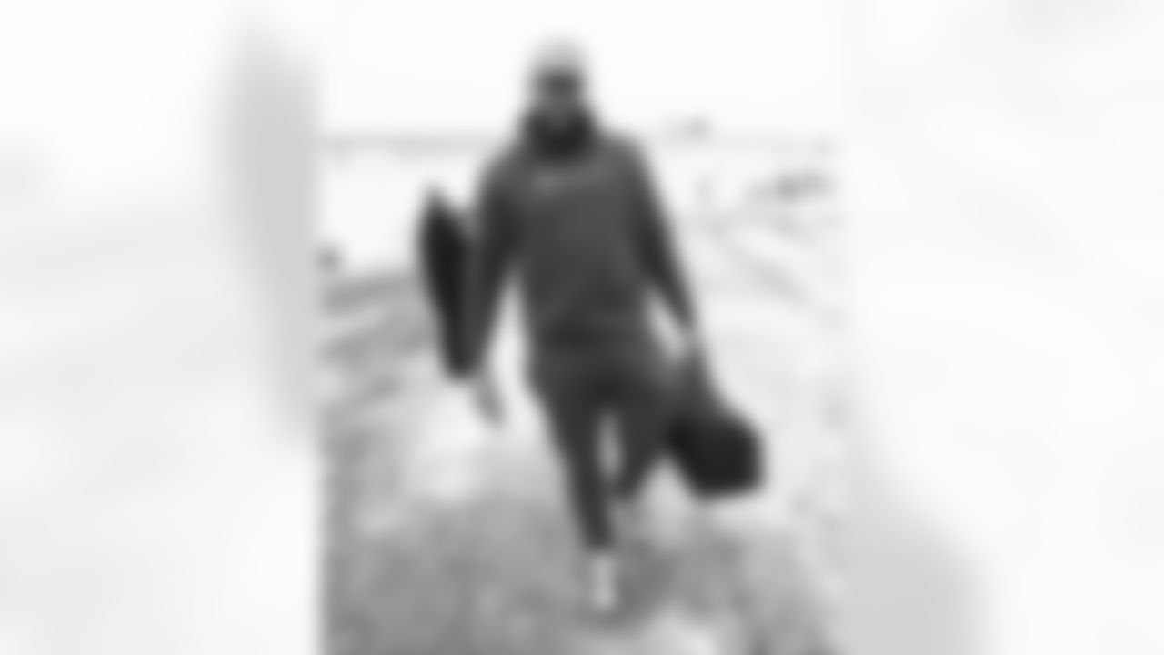 Ryan Van Demark (74). Buffalo Bills travel to Foxborough, December 13, 2025 at Buffalo Niagara International Airport.