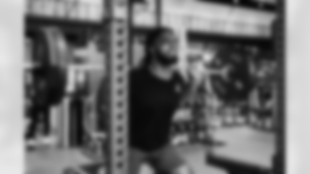 Damar Hamlin (3). Buffalo Bills begin voluntary off-season workouts in the weight room, April 16, 2024 at One Bills Drive.
