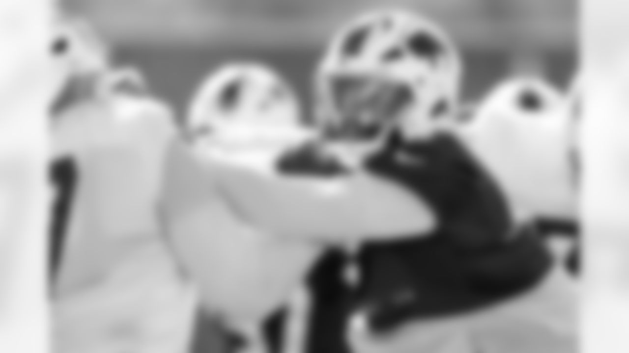 Greg Rousseau (50). Buffalo Bills Week 6 Practice, October 10, 2025 at Buffalo Bills Training Center.