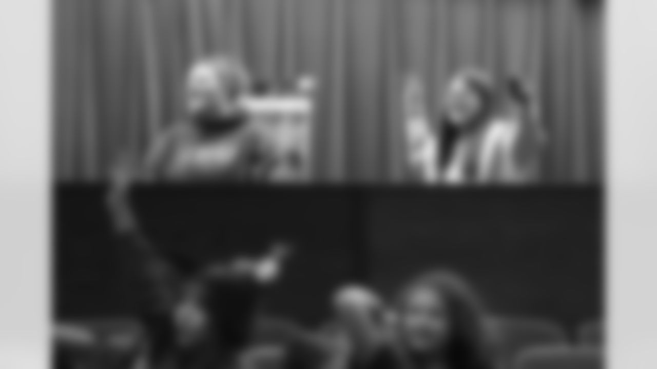 Buffalo Bills pep rally for students and staff at Windermere Boulevard Elementary School, December 19, 2025.