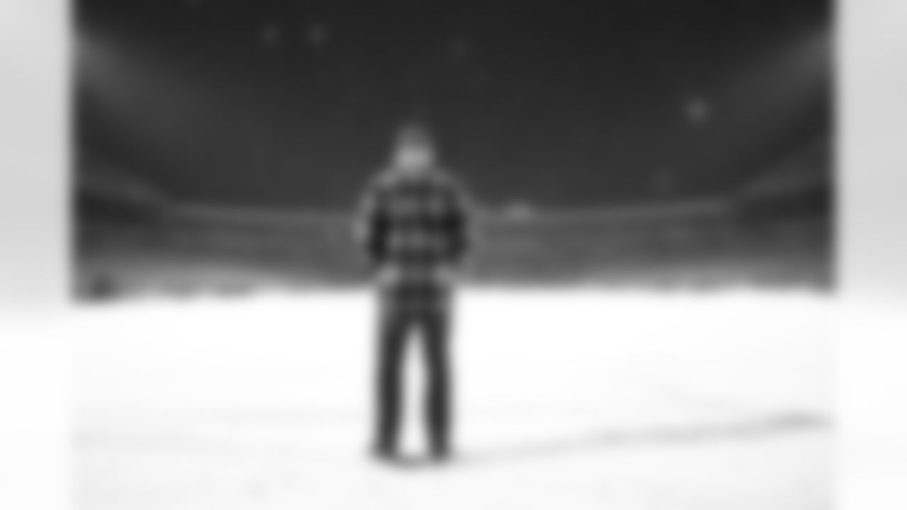 Buffalo Bills head coach Sean McDermott takes a long look around Highmark Stadium, January 03, 2026.