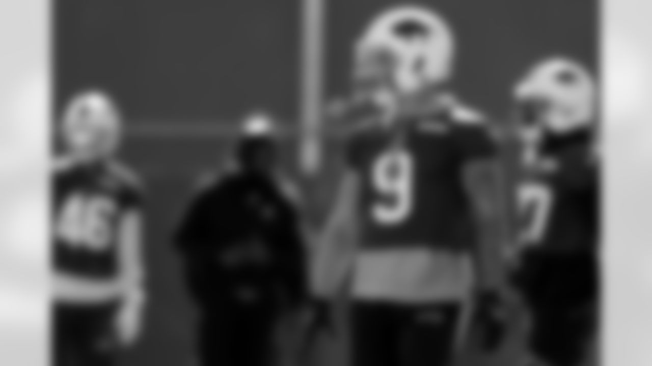 Taylor Rapp (9). Buffalo Bills Week 6 Practice, October 10, 2025 at Buffalo Bills Training Center.
