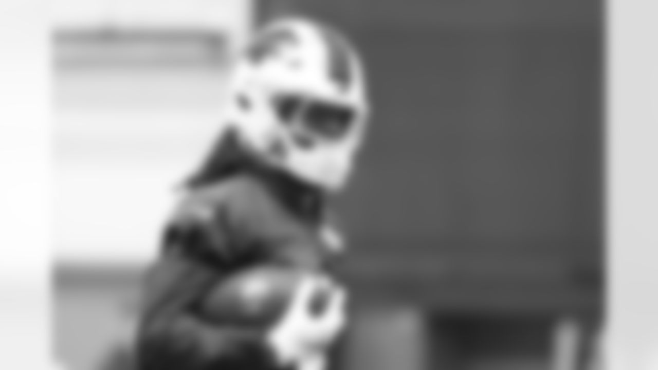 James Cook (4). Buffalo Bills Week 9 Practice, October 30, 2025 at the Buffalo Bills Training Center.