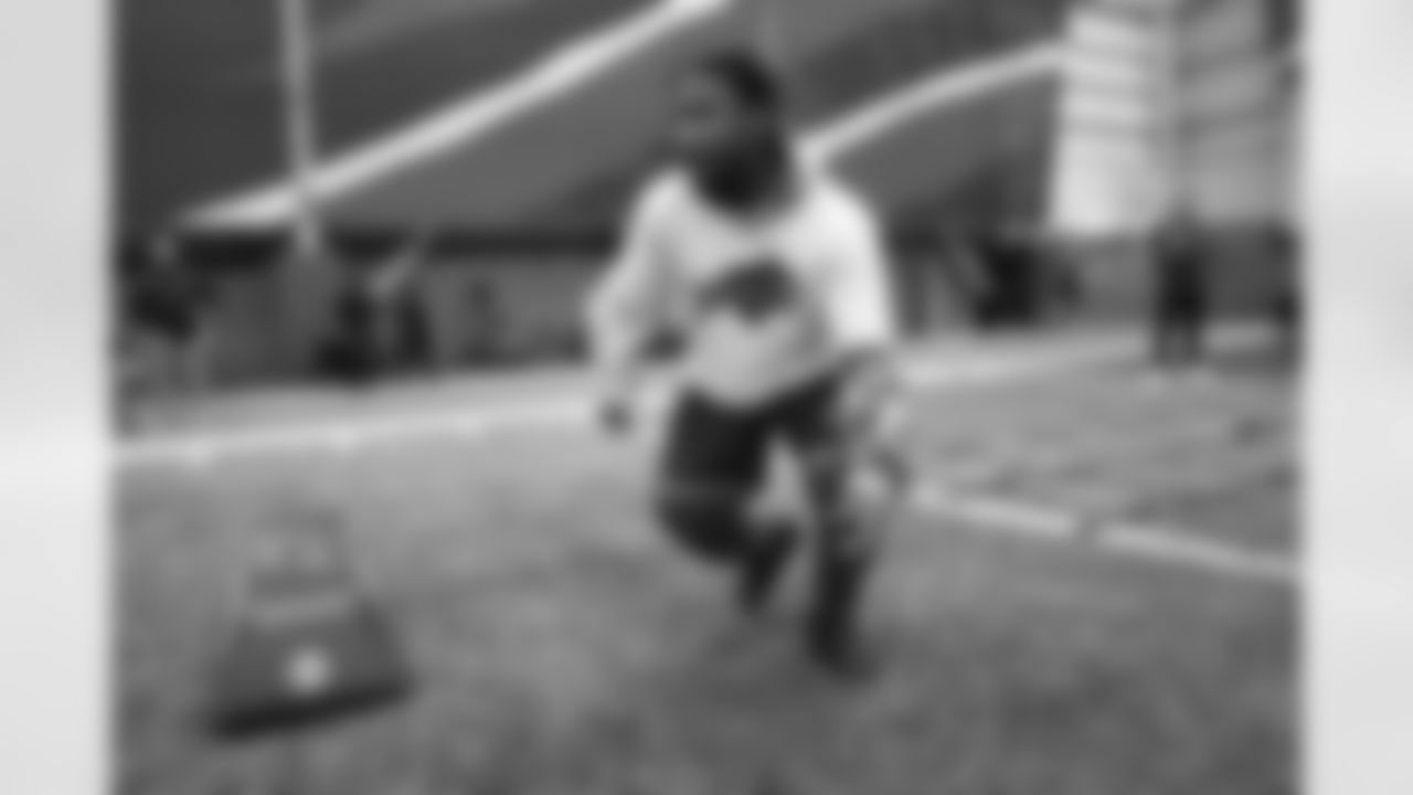 The Buffalo Bills partnered with Gatorade and Special Olympics New York to host the annual flag football clinic for local Unified athletes, November 11, 2025 at the Buffalo Bills Training Facility.