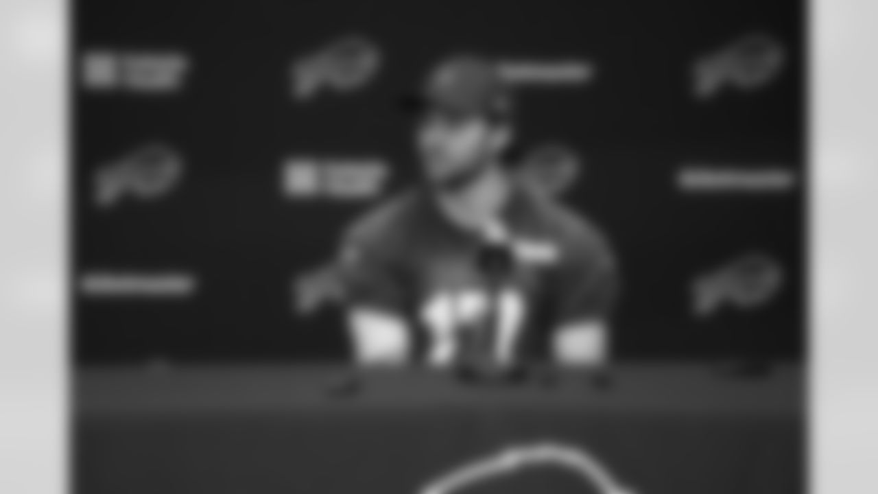 Josh Allen (17). Buffalo Bills Week 13 Practice, November 26, 2025 at Buffalo Bills Training Center.