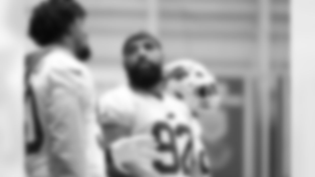 DaQuan Jones (92). Buffalo Bills Week 10 Practice, November 07, 2025 at the Buffalo Bills Training Center.