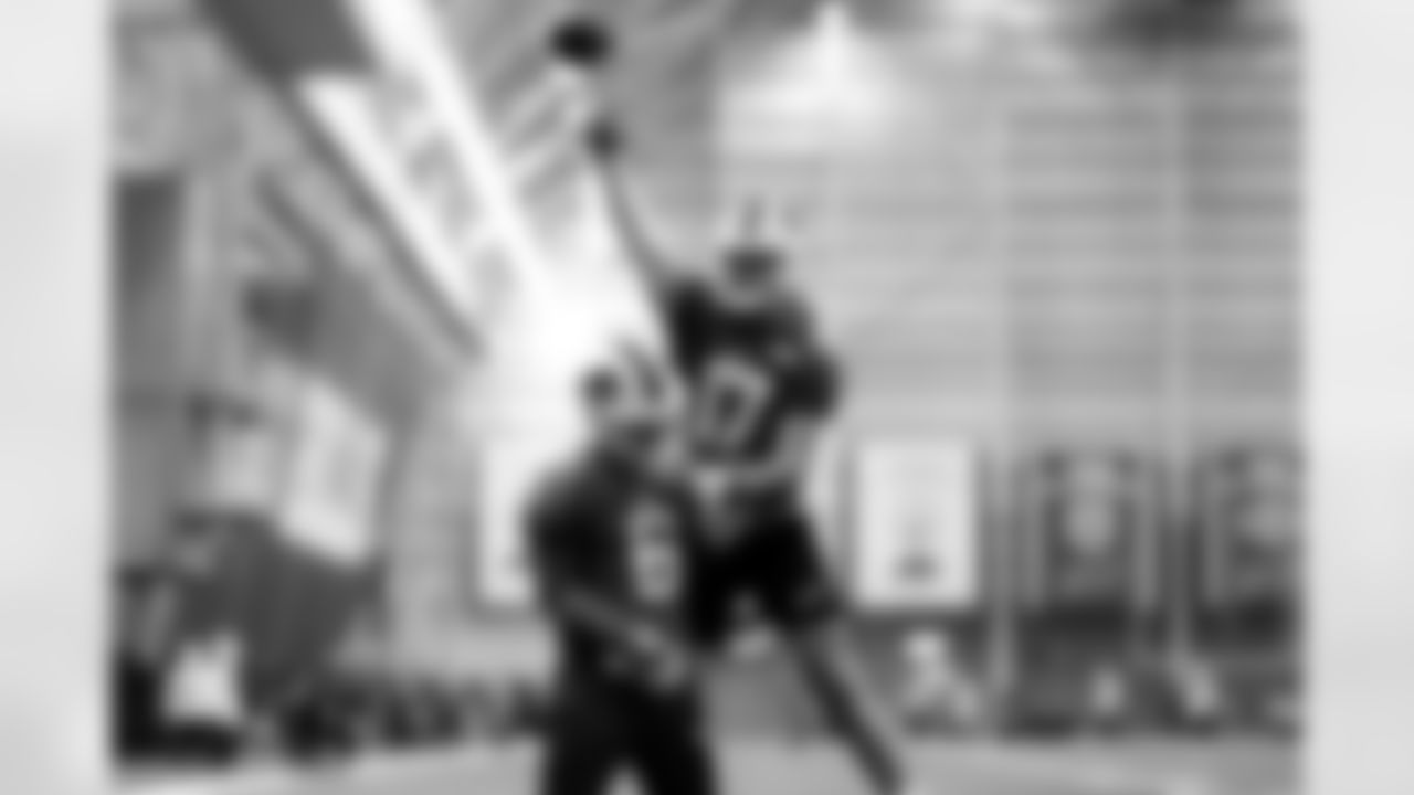 Shane Buechele, Josh Allen. Buffalo Bills Week 16 Practice, December 19, 2025 at Buffalo Bills Training Center.