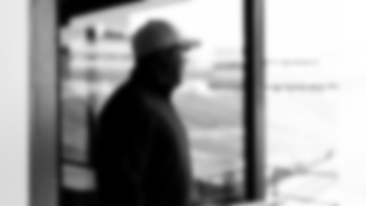 Behind-the-scenes from the Thurman Thomas video honoring the closing of Highmark Stadium, April 09, 2025.