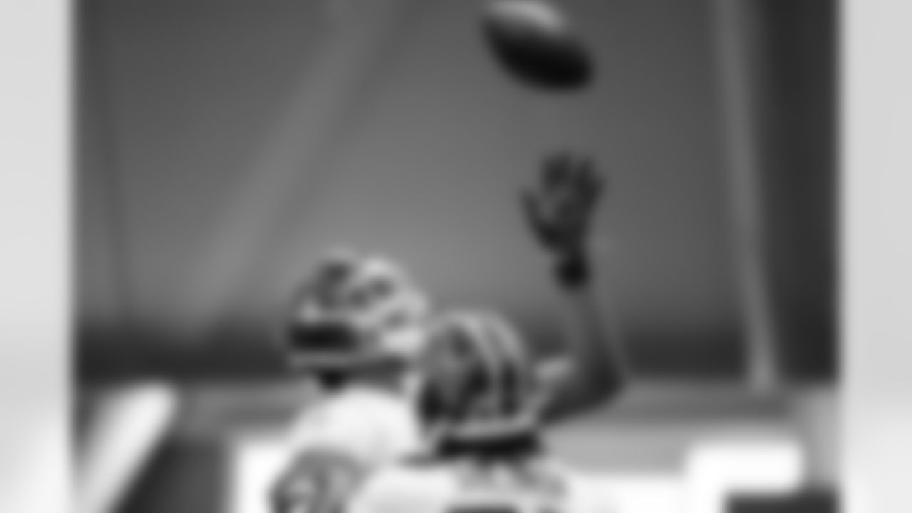 Greg Rousseau (50). Buffalo Bills Week 18 practice, January 01, 2026 at Buffalo Bills Training Center.