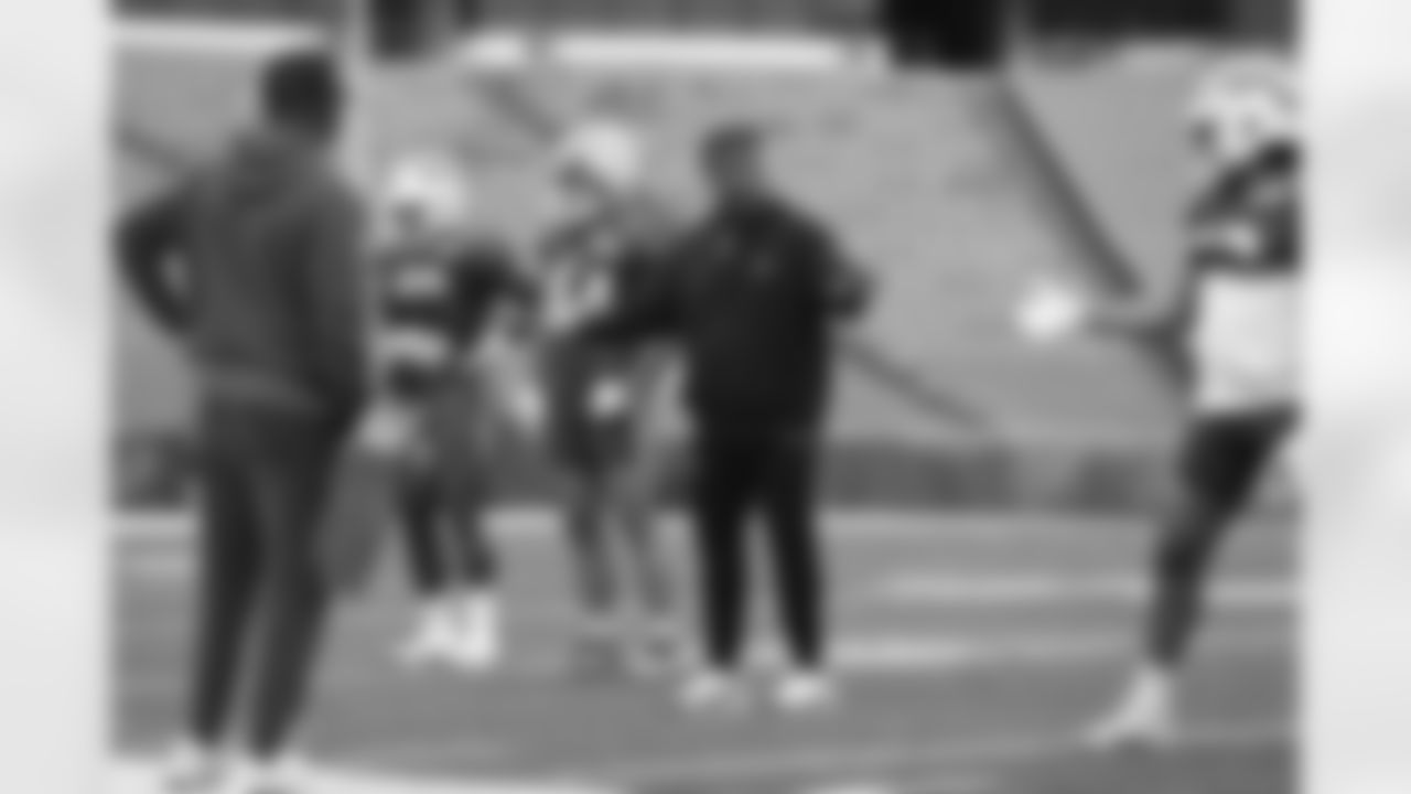 Al Holcomb. Buffalo Bills Training Camp, August 21, 2025 at Buffalo Bills Training Facility.
