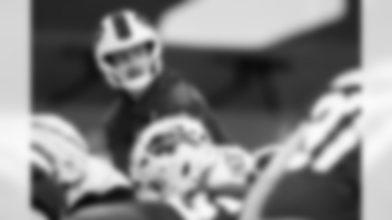 Shane Buechele (6). Buffalo Bills Wild Card Week Thursday Practice, January 08, 2026 at Buffalo Bills Training Center.