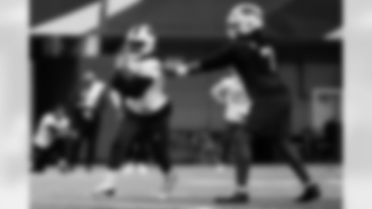 Ray Davis (22). Buffalo Bills Divisional Round Practice, January 14, 2026 at Buffalo Bills Training Center.