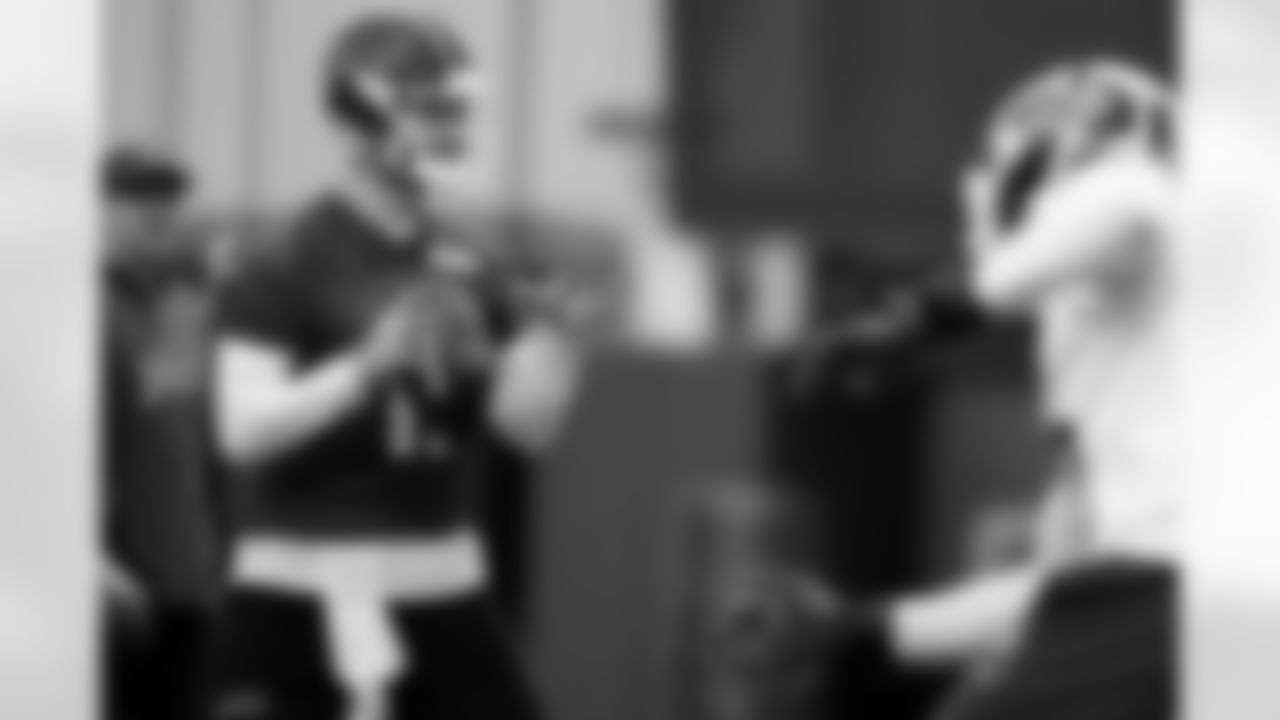 Mitchell Trubisky (11). Buffalo Bills Week 18 practice, January 01, 2026 at Buffalo Bills Training Center.