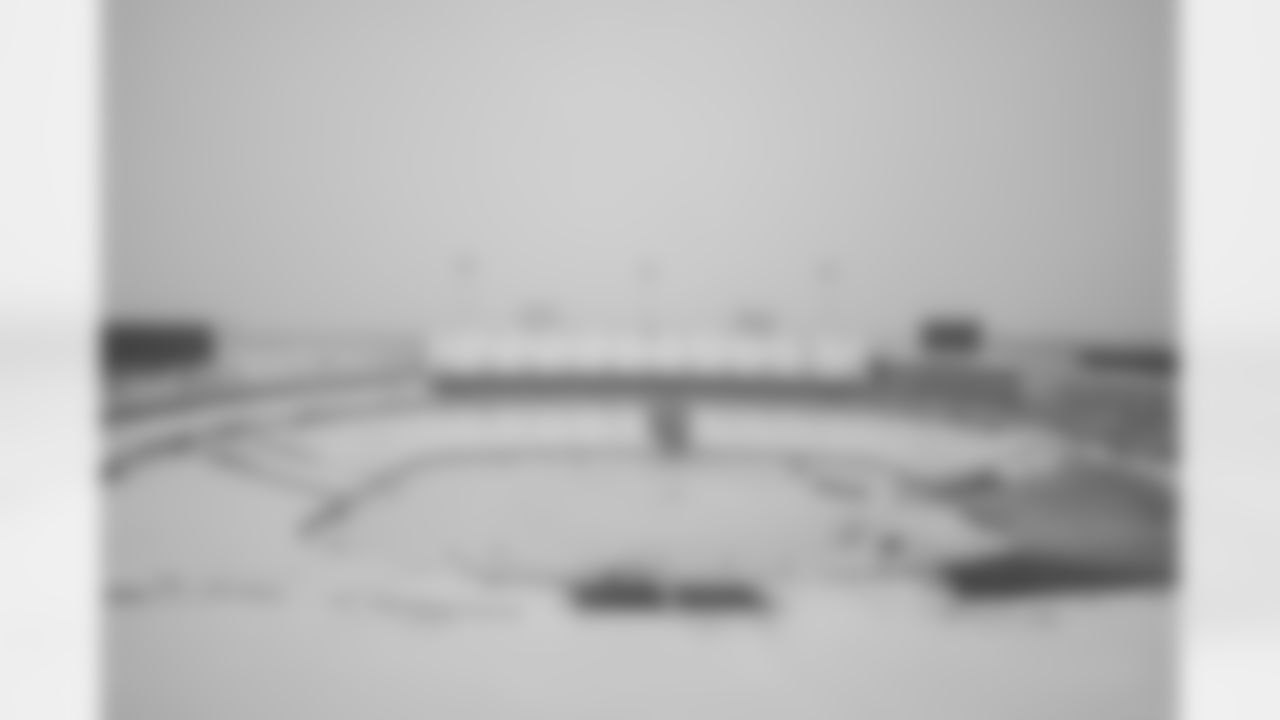 Snow removal at Highmark Stadium in preparation for a Divisional Round matchup against the Kansas City Chiefs, January 19, 2024.
