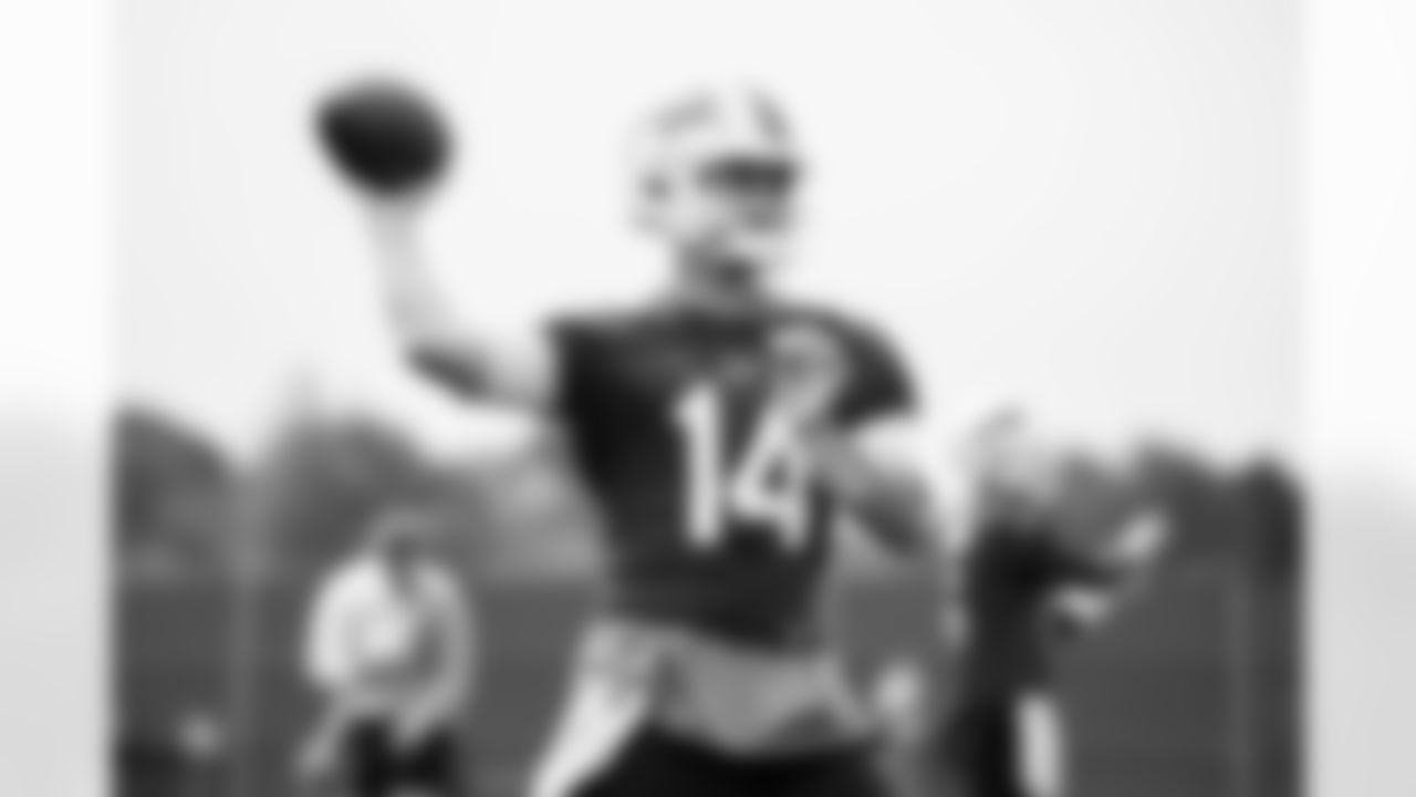 Mike White (14). Buffalo Bills Mandatory Minicamp, June 12, 2025 at the Buffalo Bills Training Center.