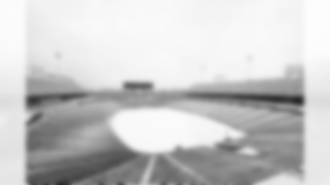 First Snow Campus Photos, November 10, 2025 at Buffalo Bills Training Center.