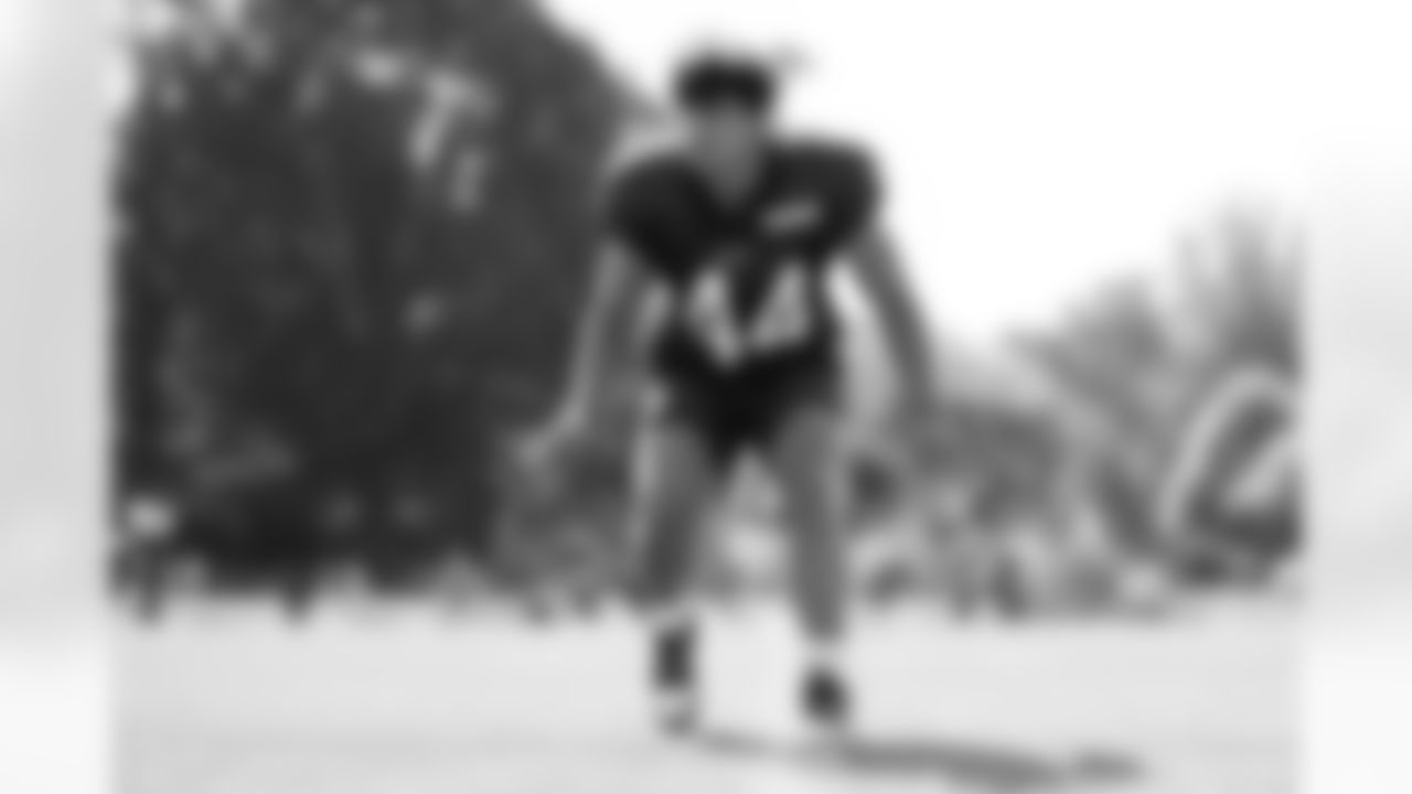Joe Andreessen (44). Buffalo Bills Training Camp, July 29, 2025 at St. John Fisher University.