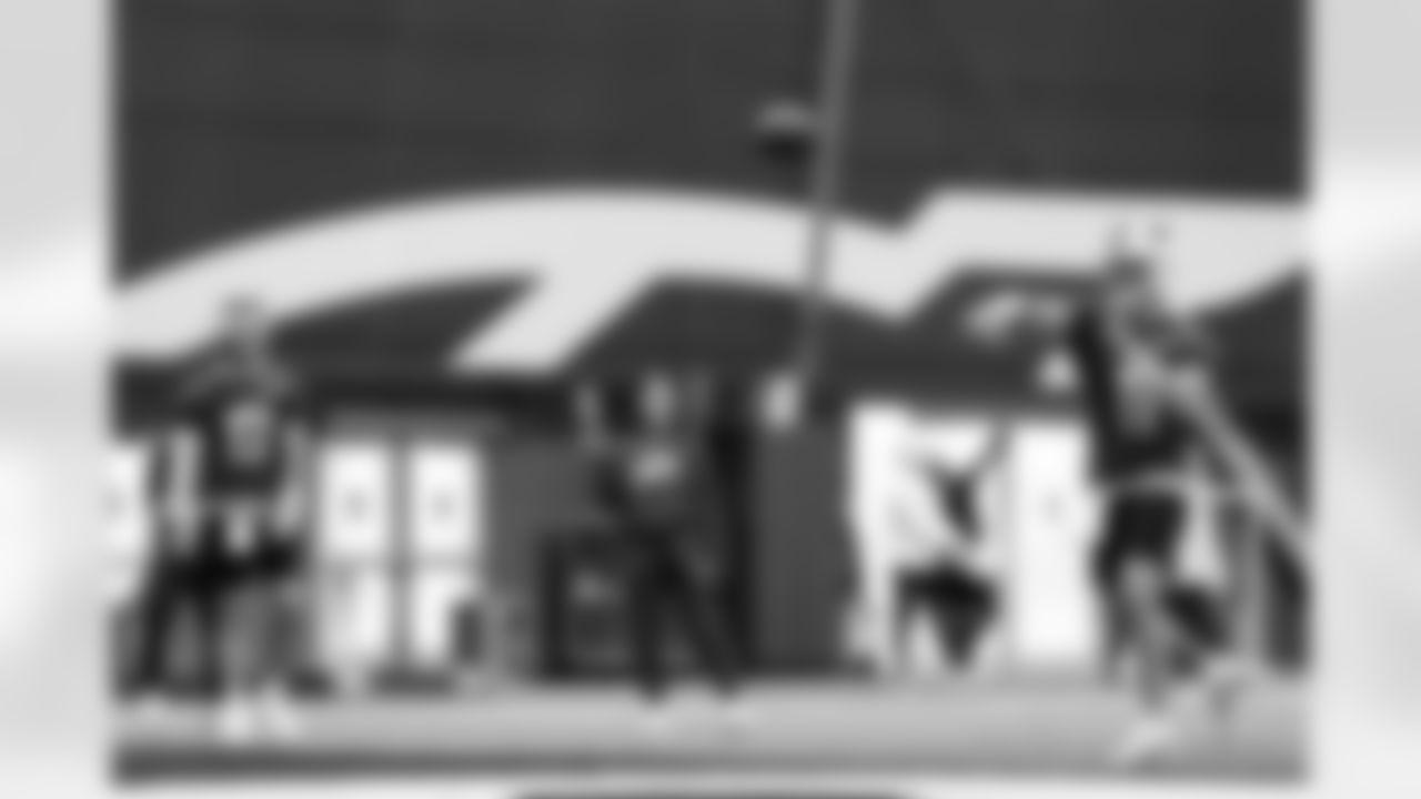 Mitchell Trubisky (11). Buffalo Bills Week 11 Practice, November 12, 2025 at Buffalo Bills Training Center.