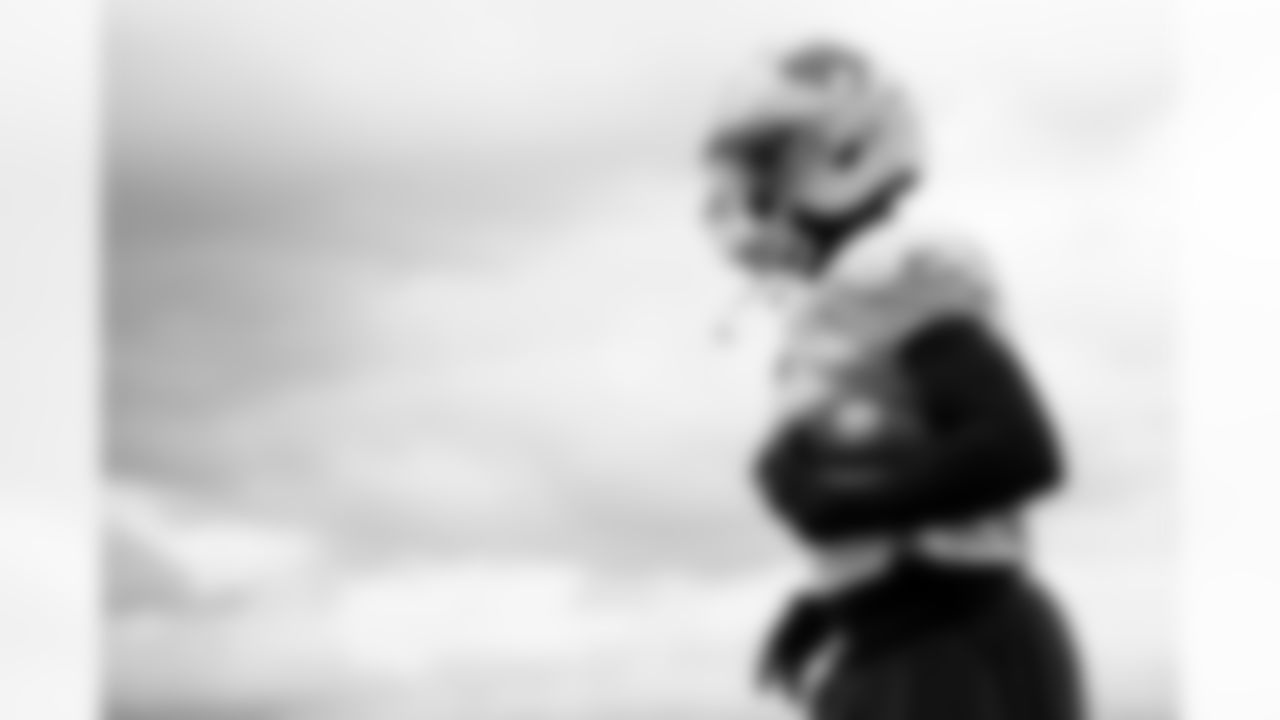 Joshua Palmer (5). Buffalo Bills Week 11 Practice, November 13, 2025 at Buffalo Bills Training Center.