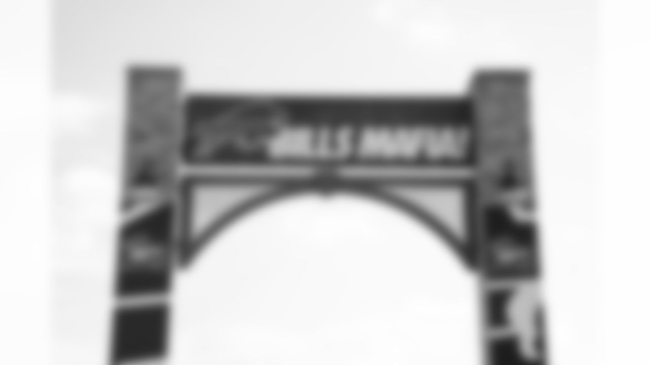 Buffalo Bills staff prepare, pack, and set up for the start of 2025 Buffalo Bills Training Camp, July 21, 2025 at St. John Fisher University.