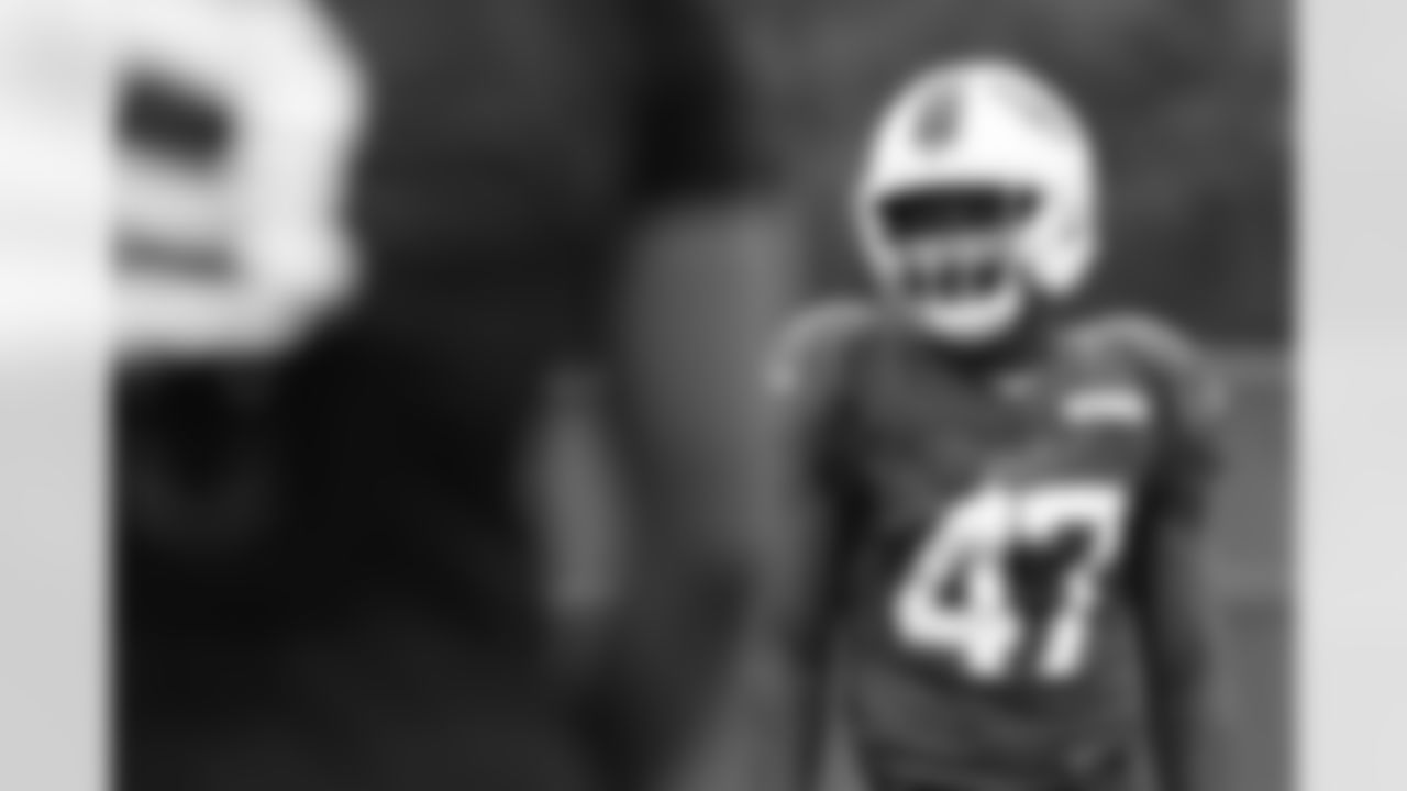 Christian Benford (47). Buffalo Bills Training Camp, August 20, 2025 at Buffalo Bills Training Facility.