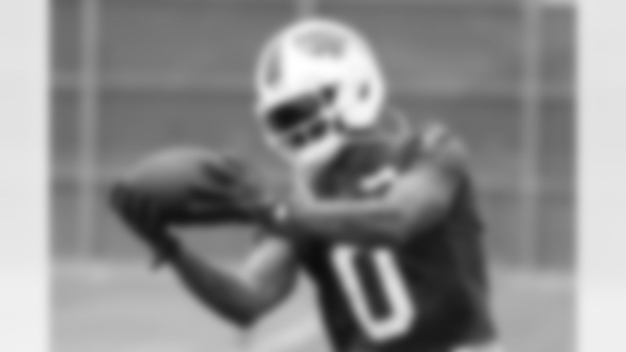 Keon Coleman (0). Buffalo Bills OTA workouts, May 27, 2025 at the Buffalo Bills Training Center.