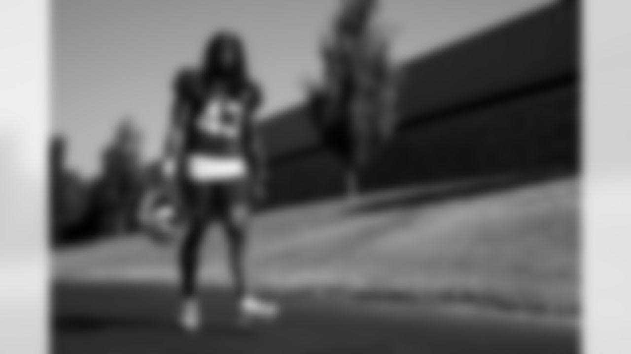 Dorian Strong (43). Buffalo Bills Training Camp, July 28, 2025 at St. John Fisher University.