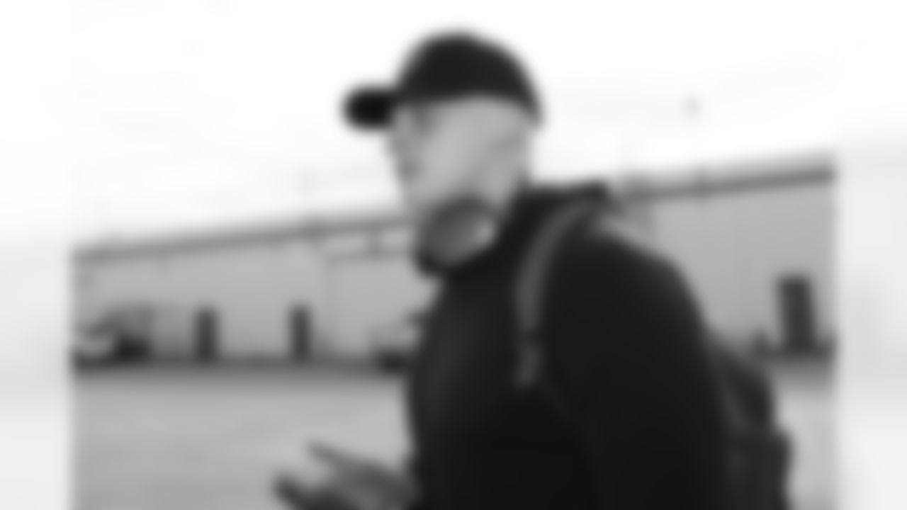 Landon Jackson (94). Buffalo Bills Travel to Miami, November 08, 2025 at Buffalo Niagara International Airport.