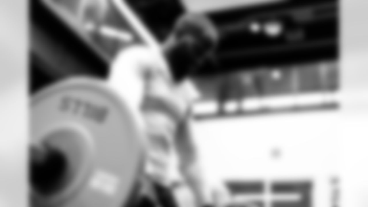 Elijah Moore (18), B&W, Black and White. Buffalo Bills players train during Phase Two of voluntary off-season workouts, May 06, 2025 at the Buffalo Bills Training Center.
