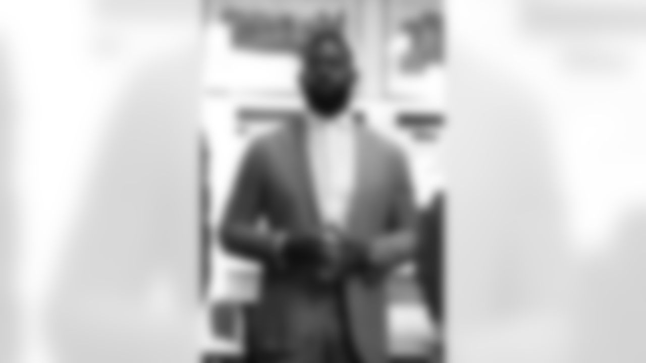 Jahmile Addae. Scenes from the Buffalo Bills draft room during Round 1 of the 2025 NFL Draft at the Buffalo Bills Training Center on April 24, 2025.