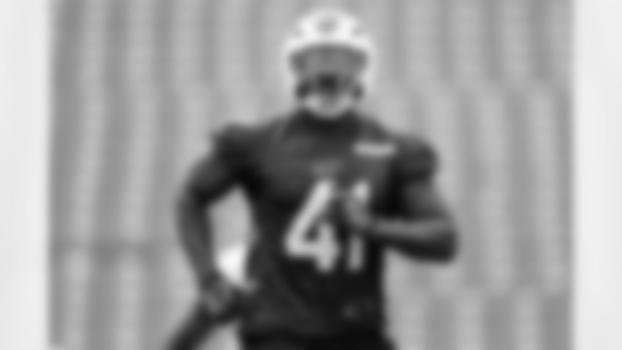 Reggie Gilliam (41). Buffalo Bills practice, September 06, 2024 at Highmark Stadium.