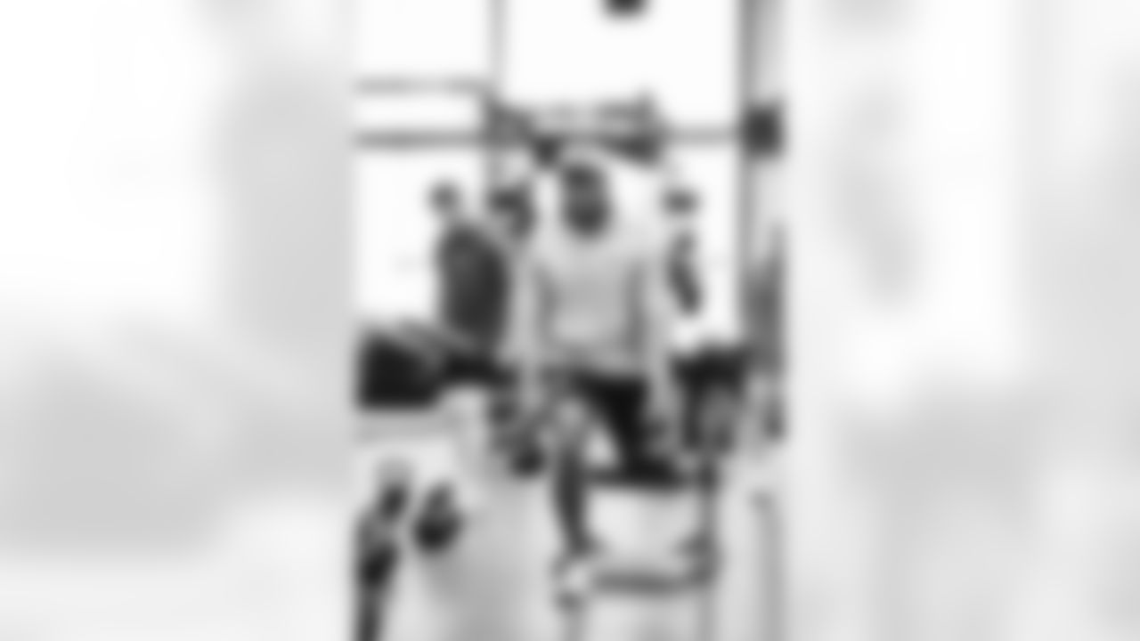 Curtis Samuel (1). Buffalo Bills begin voluntary off-season workouts in the weight room, April 16, 2024 at One Bills Drive.
