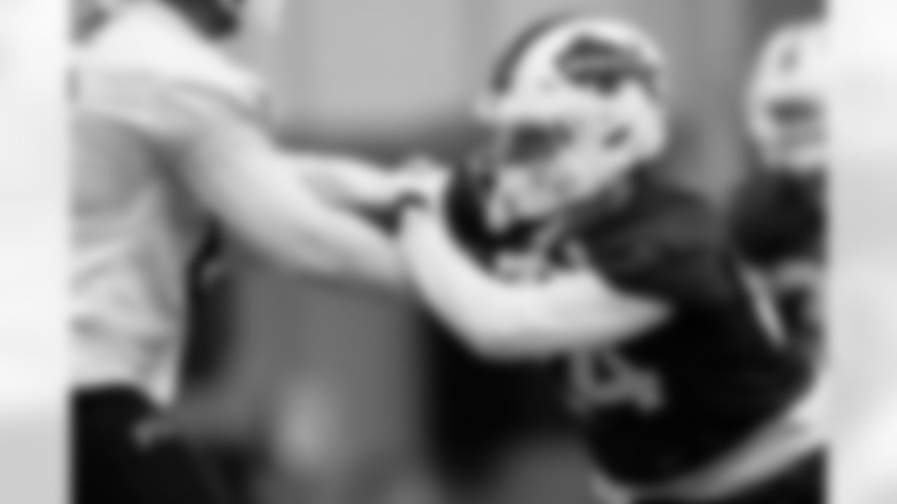 Cole Bishop (24). Buffalo Bills Wild Card Week Thursday Practice, January 08, 2026 at Buffalo Bills Training Center.