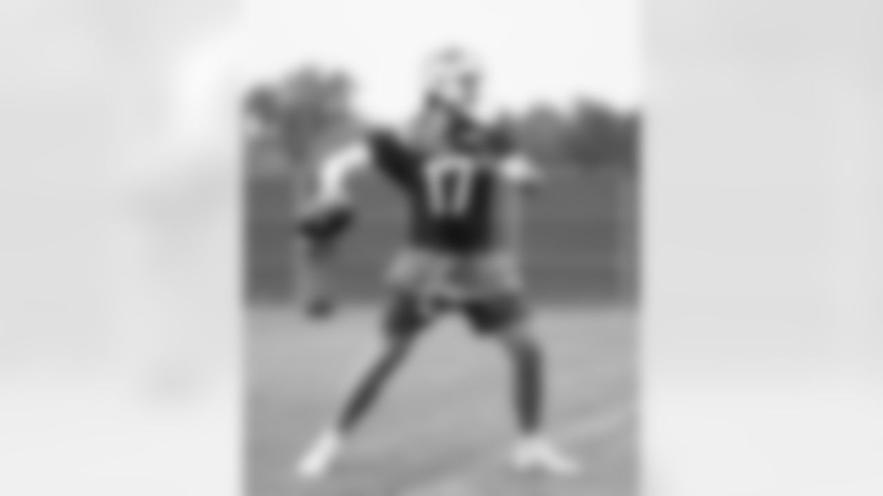 Josh Allen (17). Buffalo Bills Mandatory Minicamp, June 12, 2025 at the Buffalo Bills Training Center.