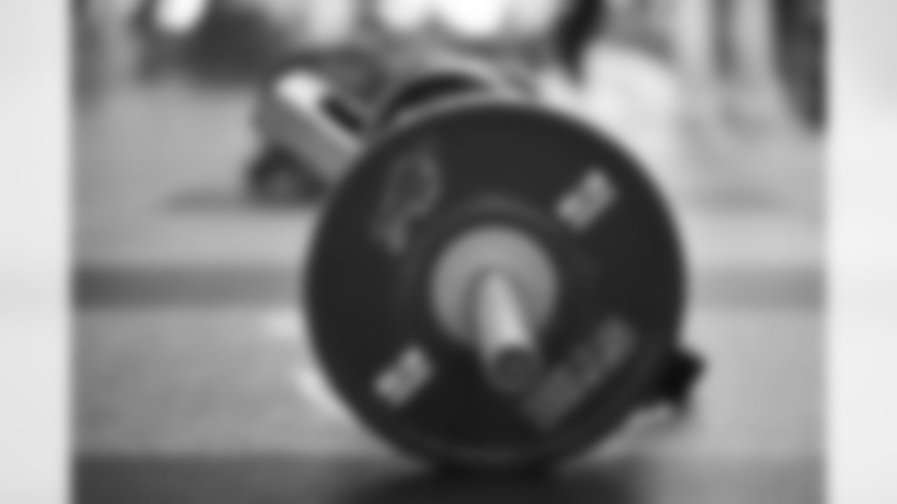 Buffalo Bills begin voluntary off-season workouts in the weight room, April 16, 2024 at One Bills Drive.