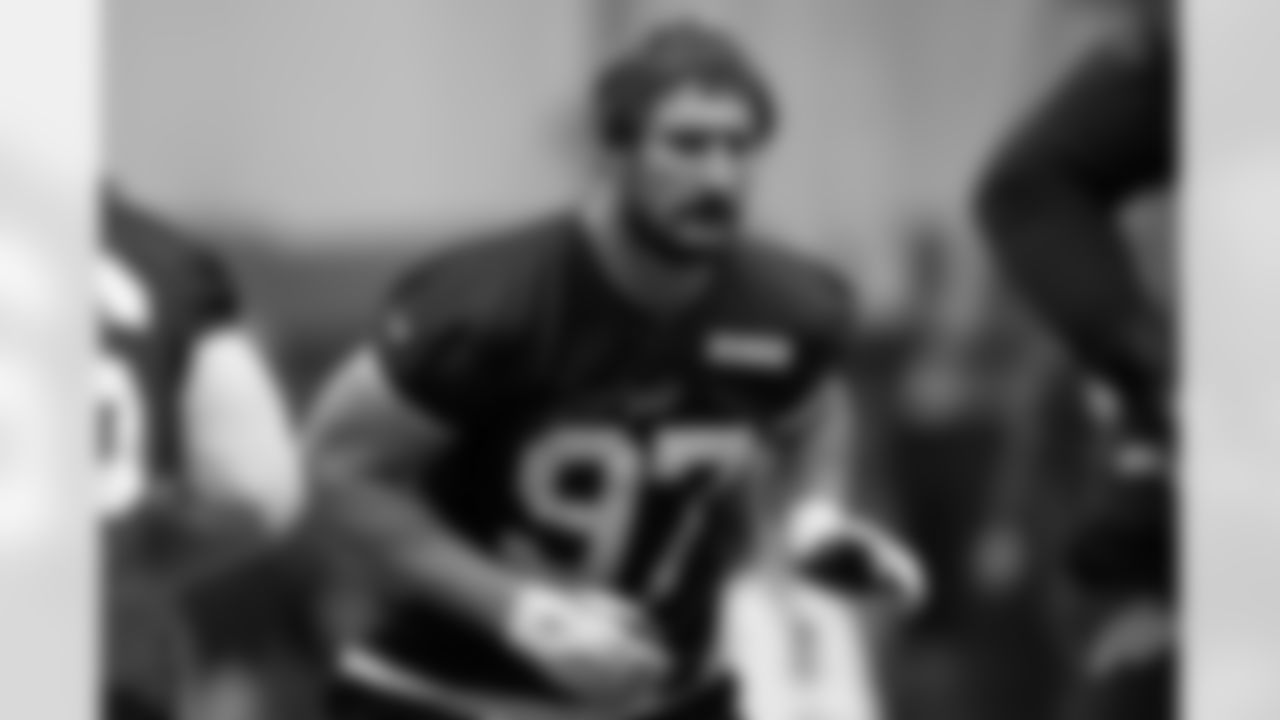 Joey Bosa (97). Buffalo Bills Week 6 Practice, October 11, 2025 at Buffalo Bills Training Center.
