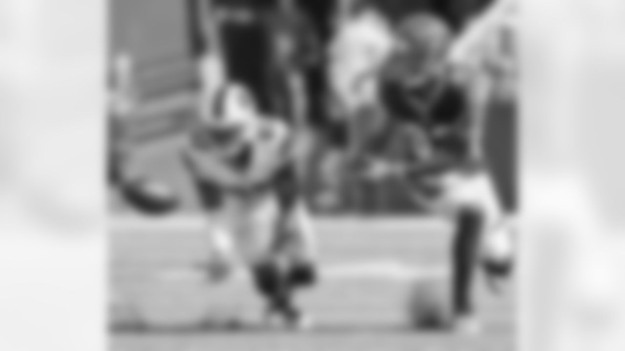 Buffalo Bills Tre'Davious White (27) with his first of two interceptions at the Buffalo Bills vs Cincinnati Bengals, September 22, 2019 at New Era Field. Photo by Craig Melvin