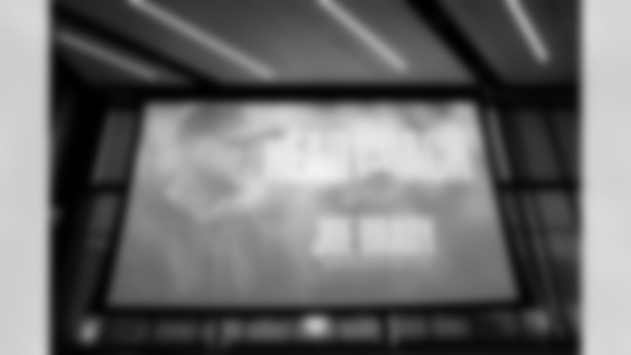 Joe Brady's Head Coach Introduction, January 29, 2026 at Buffalo Bills Training Center.