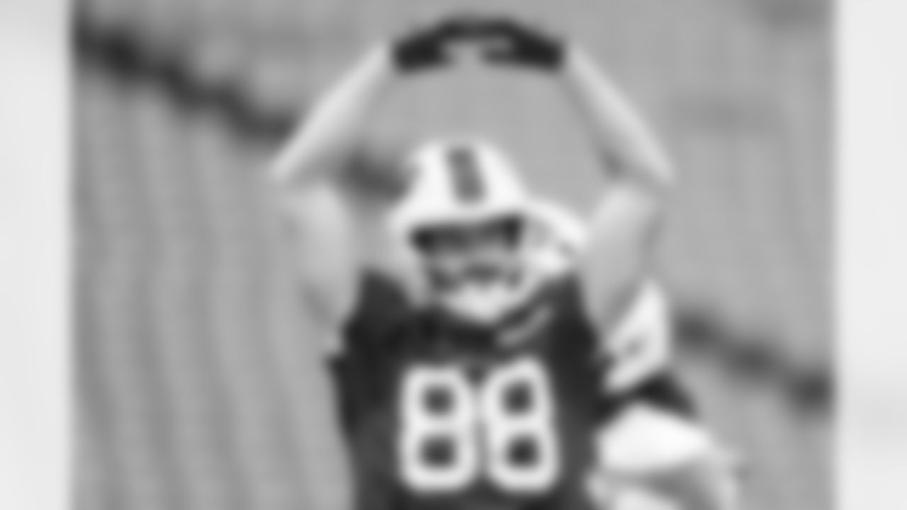 Dawson Knox (88). Buffalo Bills week 3 Saturday practice, September 21, 2024 at Highmark Stadium.