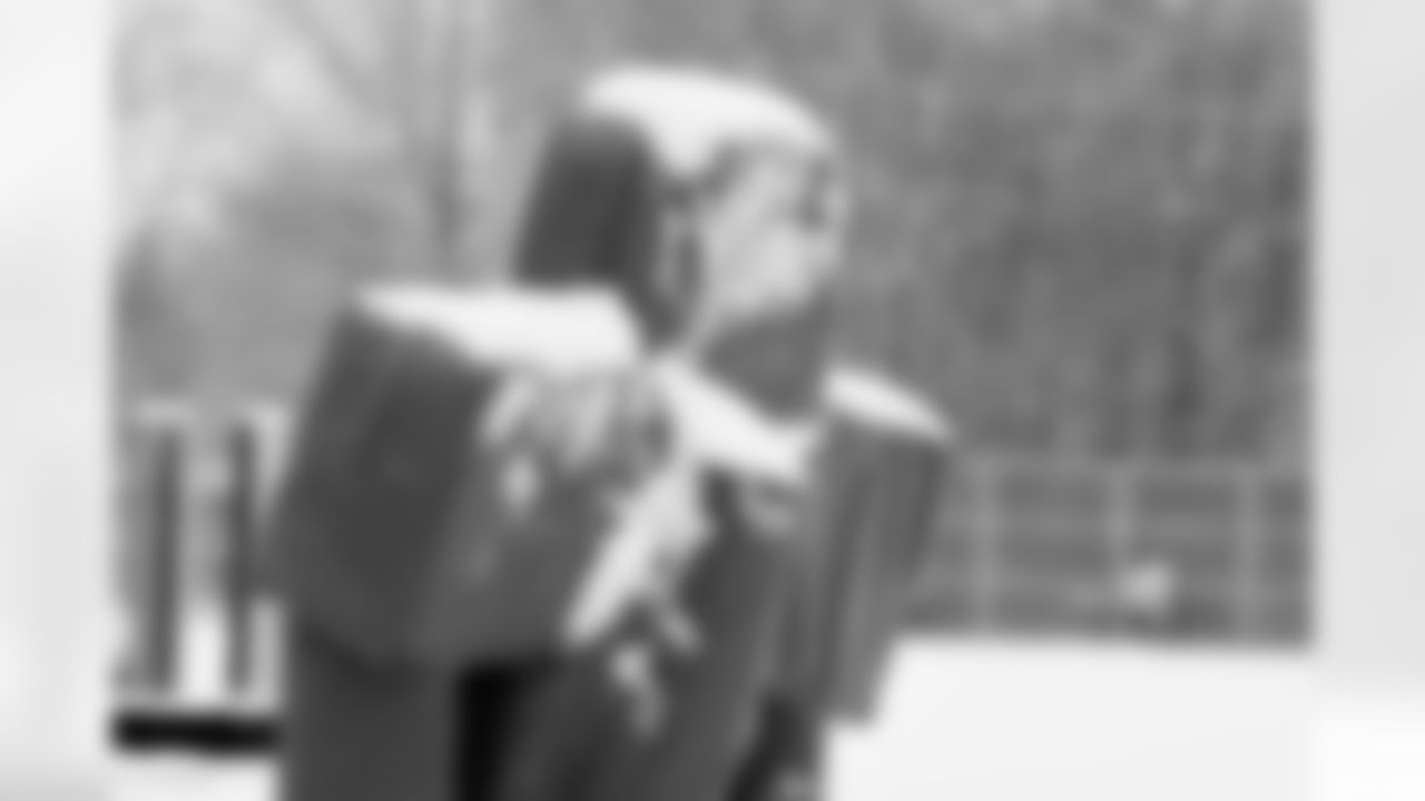 First Snow Campus Photos, November 10, 2025 at Buffalo Bills Training Center.