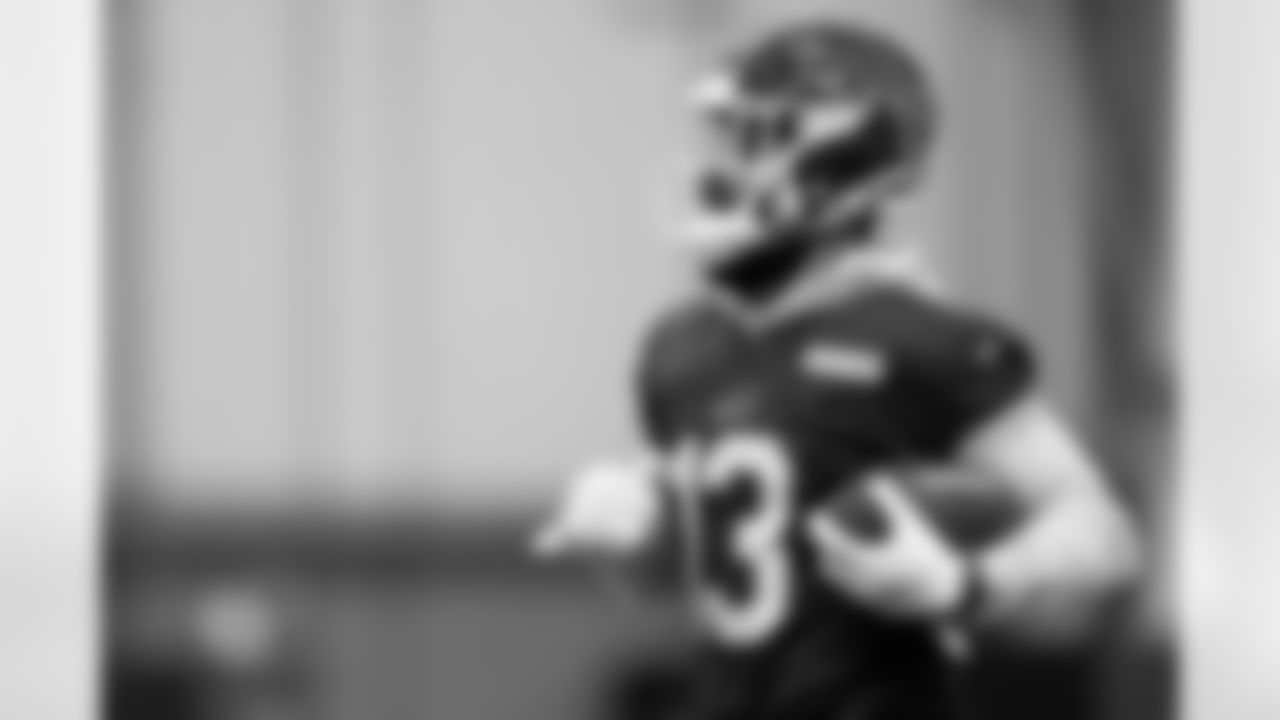 Gabe Davis (13). Buffalo Bills Week 18 practice, January 01, 2026 at Buffalo Bills Training Center.