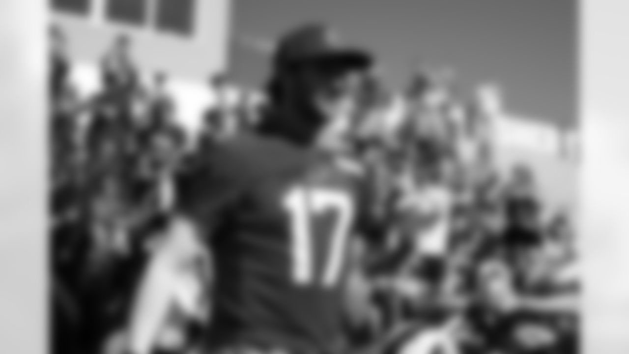 Josh Allen (17). Buffalo Bills Training Camp, July 23, 2025 at St. John Fisher University.