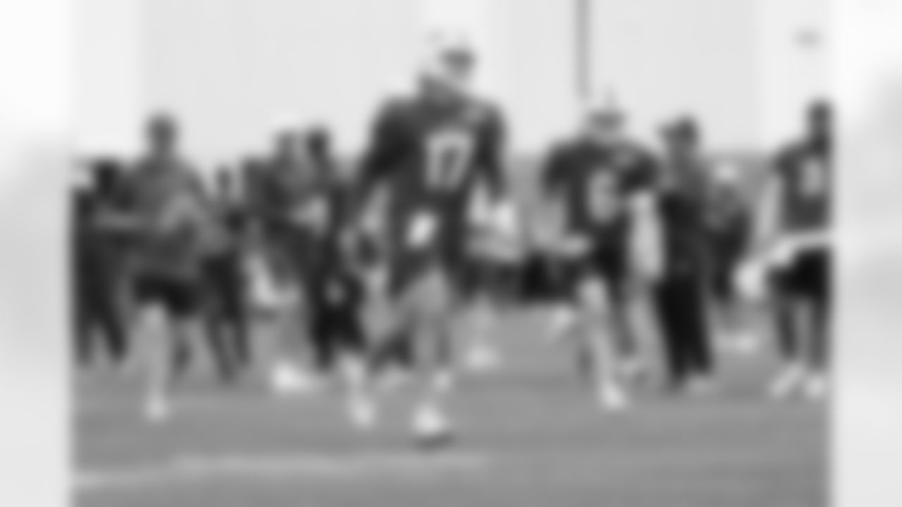 Buffalo Bills OTA workouts, May 27, 2025 at the Buffalo Bills Training Center.